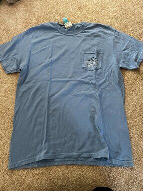 Comfort Colors Light Blue Large Joe Patton's Seafood